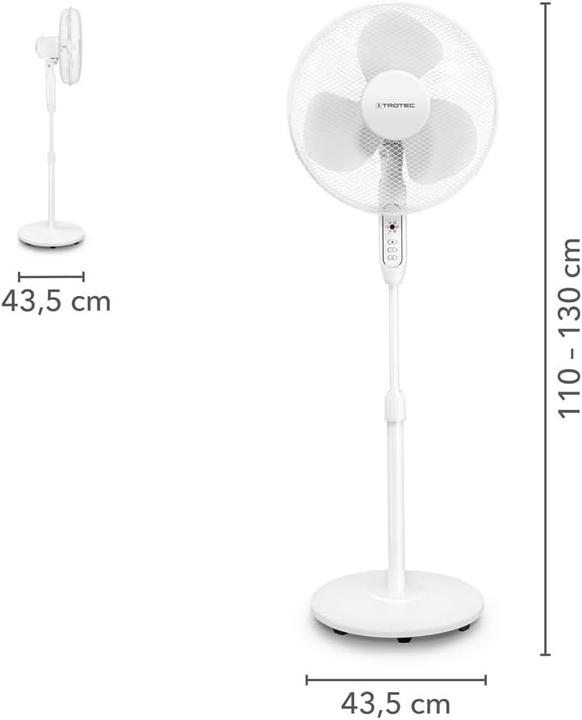 Produktbild Trotec Standventilator TVE 25 S (57 dB)