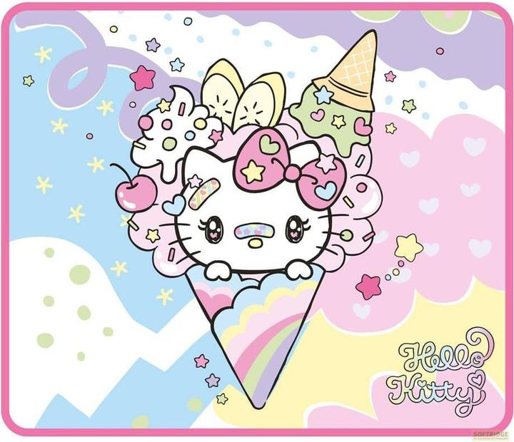 Produktbild Konix Hello Kitty Mousepad Ice Cream 27 x 32 cm (M)