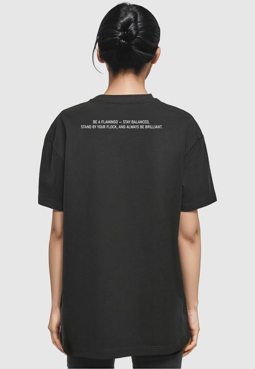 Produktbild Merchcode Ladies Flamingo Oversized Boyfriend Tee - 118467 (4XL)