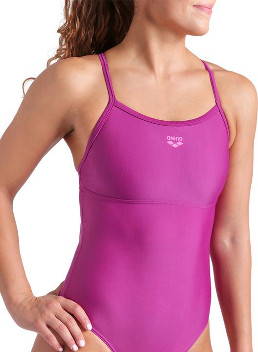 Produktbild Arena W Solid Swimsuit Lightdrop Back B (38)