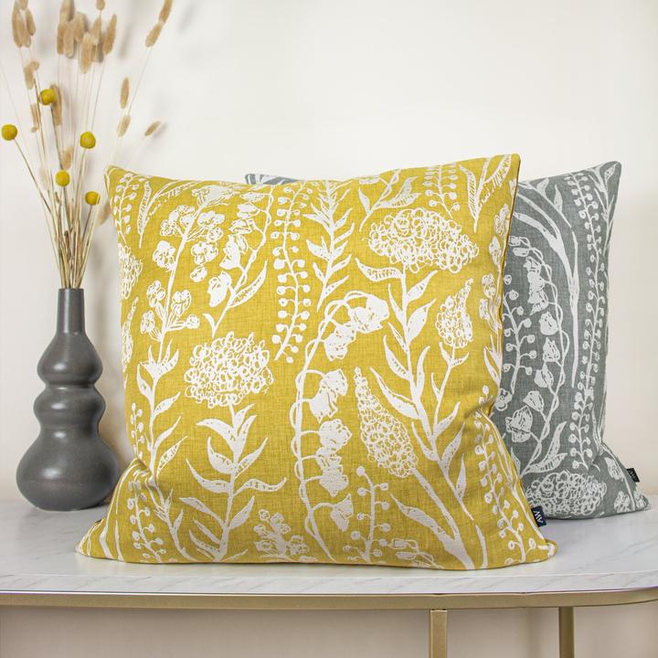Produktbild Ashley Wilde Floral Kissenhülle Turi Jacquard (50 x 50 cm)
