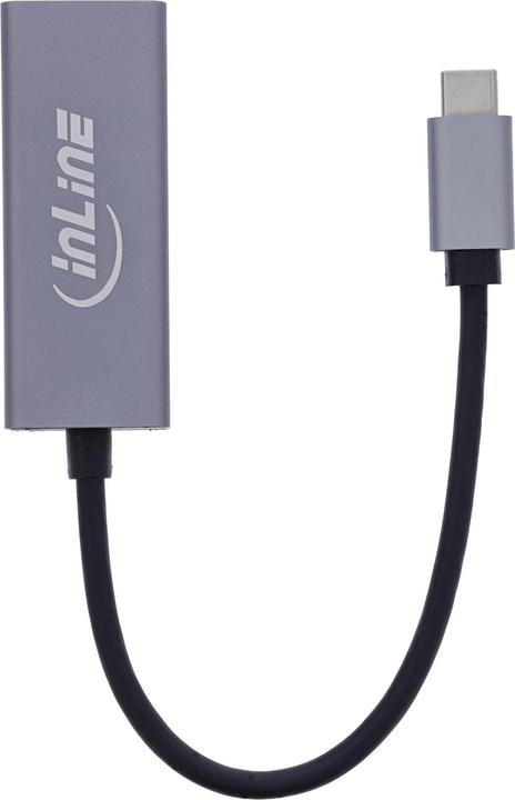 Actual product image InLine USB 3.2 Netzwerkadapter Kabel (USB-C, RJ45 (1x))