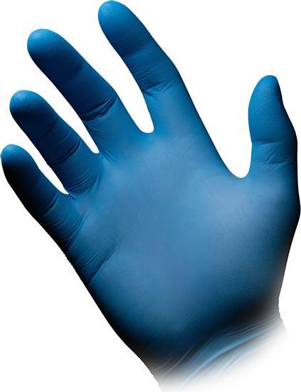 Actual product image Med-Comfort Disposable glove Blue Eco-Plus Nitrile Powderfree XL, 90 pcs. (XL)