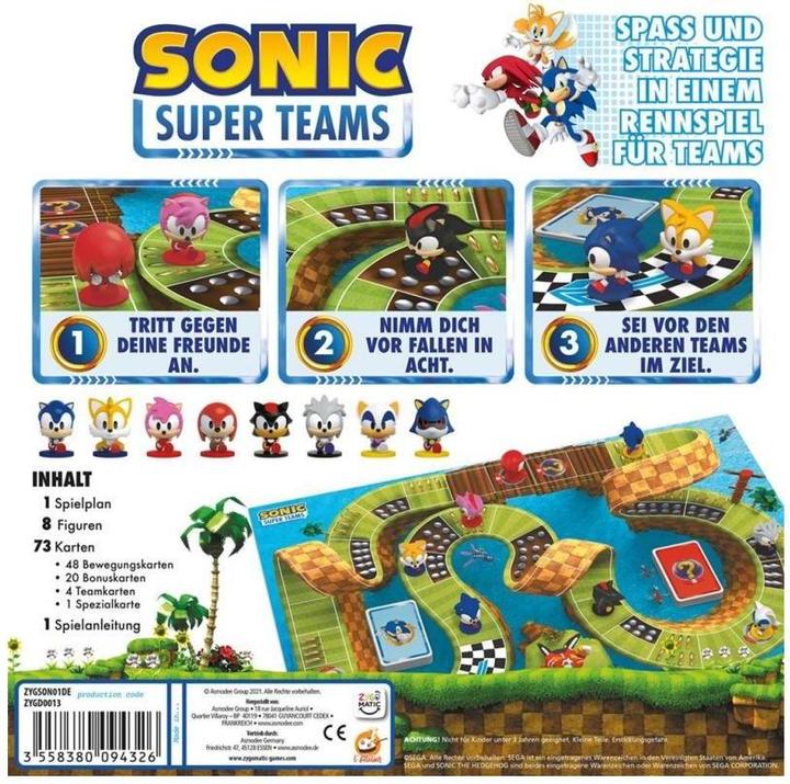 Immagine prodotto Asmodée Super squadre di Sonic (Tedesco)