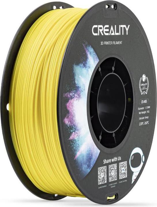 Produktbild Creality ABS Gelb (ABS, 1.75 mm, 1000 g, Gelb)
