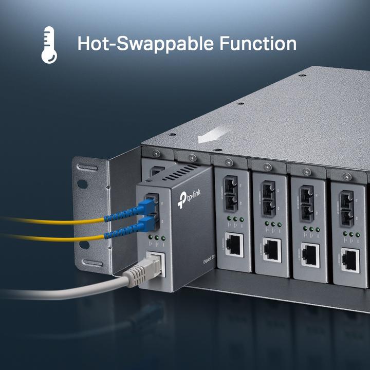 Productafbeelding TP-Link TL-MC1400: Mediaconverter Chassis