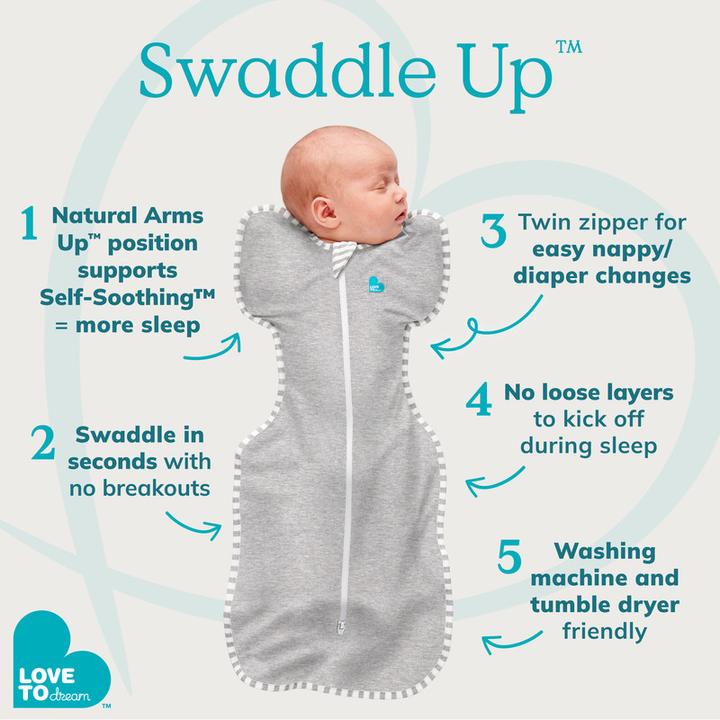Produktbild Love to Dream Swaddle UP Pucksack 3.5T (62 cm, 3.5 TOG)