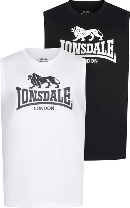 Lonsdale Regular Fit Rolleston (x2) (M)
