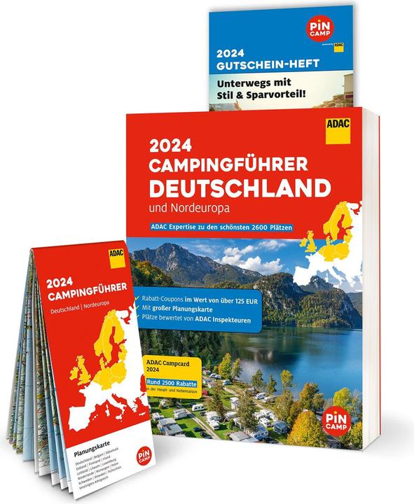 Produktbild Campingführer Deutschland/Nordeuropa 2024 (Deutsch, 2023)