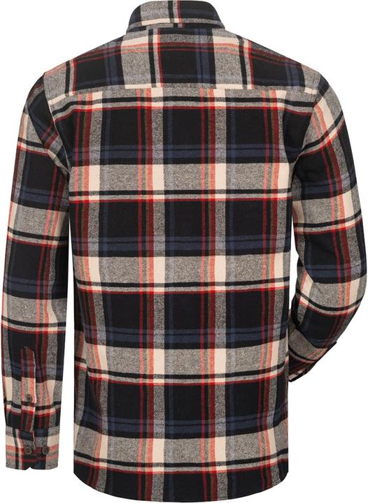 Produktbild Craftland Flanellhemd TURRELL Grösse M schwarz/marine/beige/rot kariert (M)