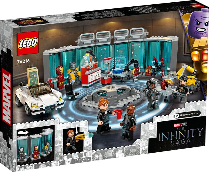 Produktbild LEGO Iron Mans Werkstatt (76216, LEGO Marvel)