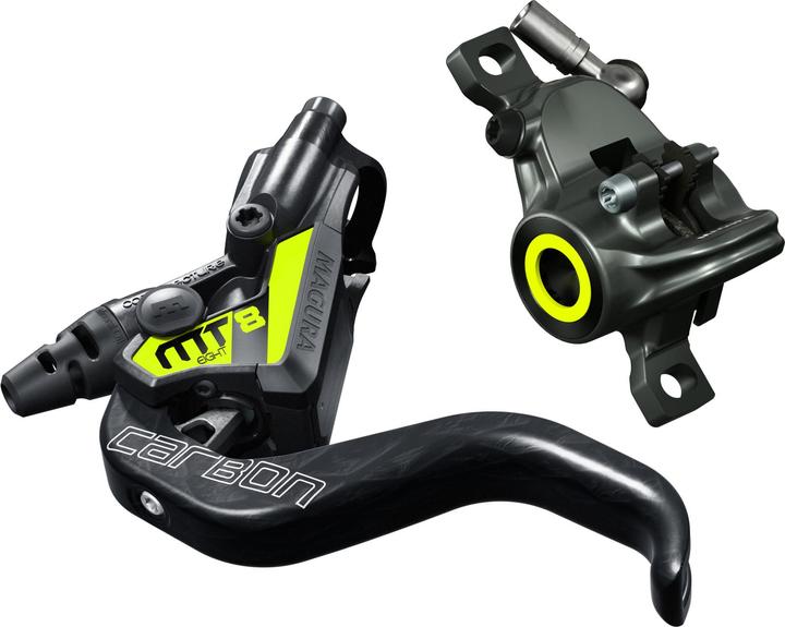 Magura MT8 SL 1-Finger HC Carbon Scheibenbremse (Hinterradbremse, Bremsset, 2)