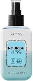 Produktbild Kemon Nourish 2 Phase Detangler Spray 200ml (Körperlotion, 200 ml)