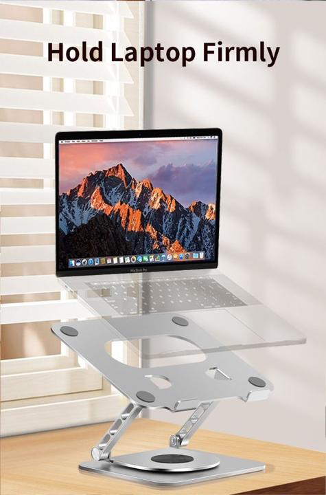 Actual product image iLike Laptop Stand Metallic