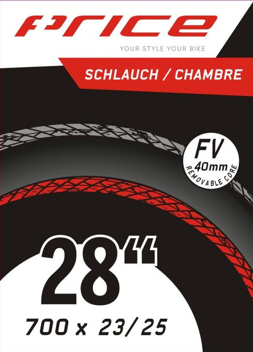 Actual product image Price Road (Presta (SV), 28", 40 mm)