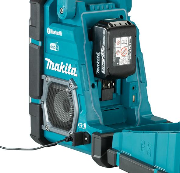 Actual product image Makita DMR 301 (FM, AM, DAB+, Bluetooth)