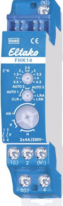 Produktbild Eltako FHK14 RS485 Schaltaktor Hutschiene Schaltleistung (max.) 1000 W (Schaltaktor)