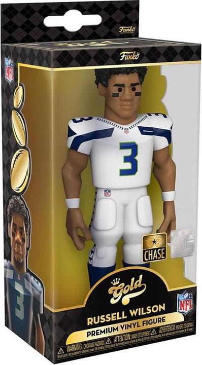 Produktbild Funko NFL - Seahawks - Russel Wilson Vinyl Gold Figur 13 cm aus Sortiment