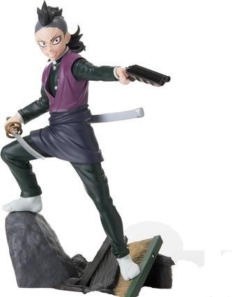Actual product image Sega Demon Slayer: Kimetsu no Yaiba Xross Link Anime statuette PVC Genya Shinazugawa -Swordsmith Village