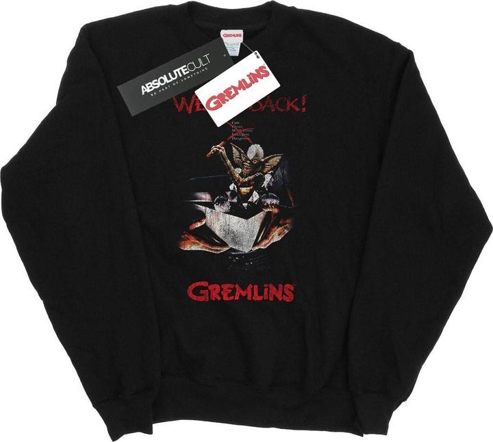 Universal Textiles Spike Distressed Poster Sweatshirt (M)