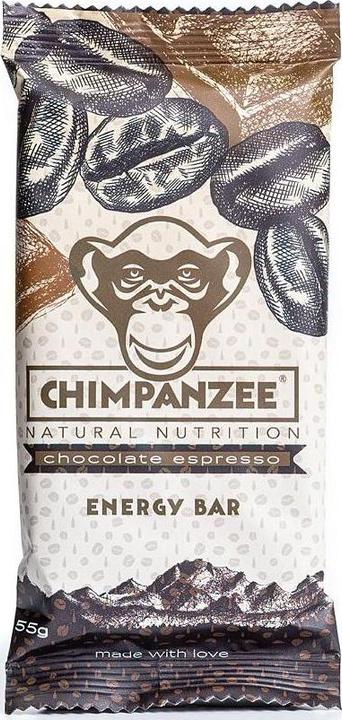 Actual product image Chimpanzee Energy Bar (Espresso, Chocolate, 20 pcs., 1100 g)