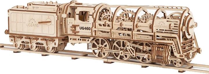 Steam locomotive with tender