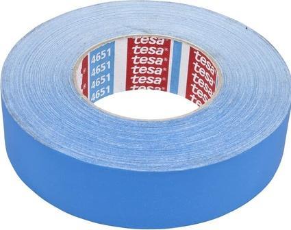 Image du produit tesa ® Ruban tissé band® 4651 Premium Intérieur Extérieur 38 mm x 50 m (l x L) bleu (38 mm)