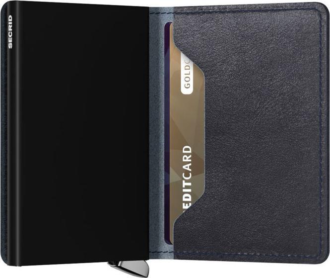 Actual product image Secrid Premium Slimwallet Basco navy