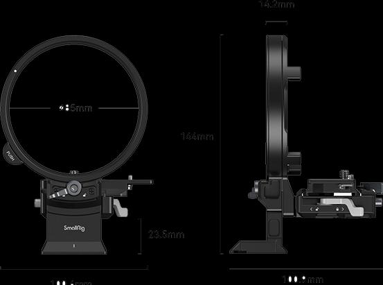 Immagine prodotto SmallRig Piastra di montaggio FUJIFILM GFX Series Kit ruotabile