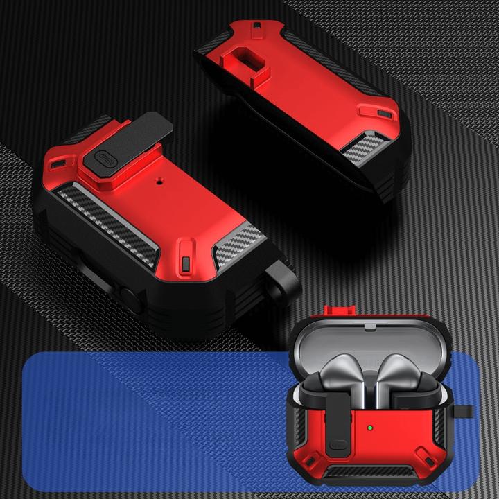 Image du produit Cover-Discount Galaxy Buds3 / Buds3 Pro - Armor Schutzhülle mit Karabiner (Manchon pour casque d'écoute)