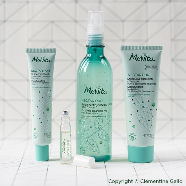 Actual product image Melvita Mattifying Fluid (re) (40 ml)