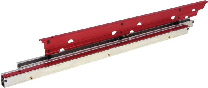 Actual product image Modellbau Lindinger Landing flaps 37cm/16mm aluminium red anodised single locked in the middle, anchor inside