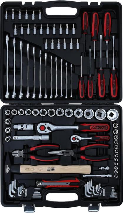Actual product image KS Tools 1/4 +3/8 +1/2 Universal-Werkzeug-Satz 97-tlg. (97 pieces)