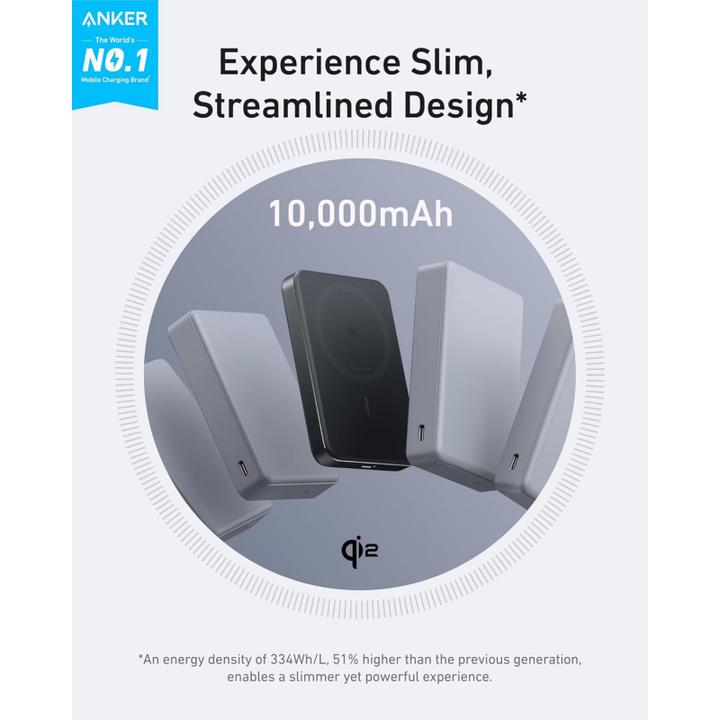 Actual product image Anker MagGo (10000 mAh, 15 W)