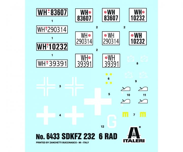 Actual product image 1:35 Dt. Sd.Kfz. 232 6-wheel