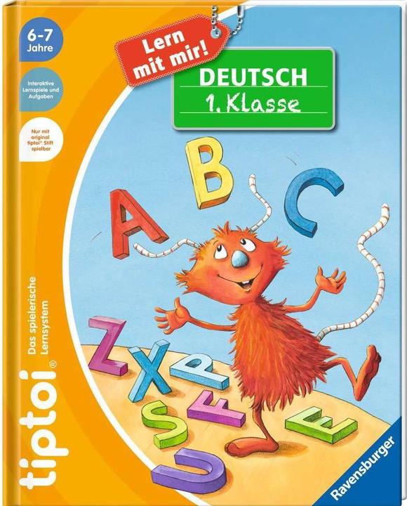Produktbild tiptoi Lern mit mir. Deutsch 1. Klasse (Deutsch, Eva Odersky, Heike Wiechmann, 2023)