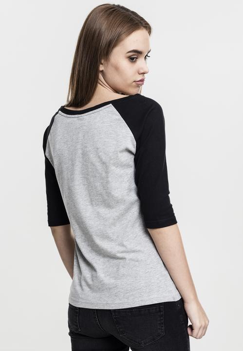 Produktbild Urban Classics Ladies 3/4 Contrast Raglan Tee (XS)