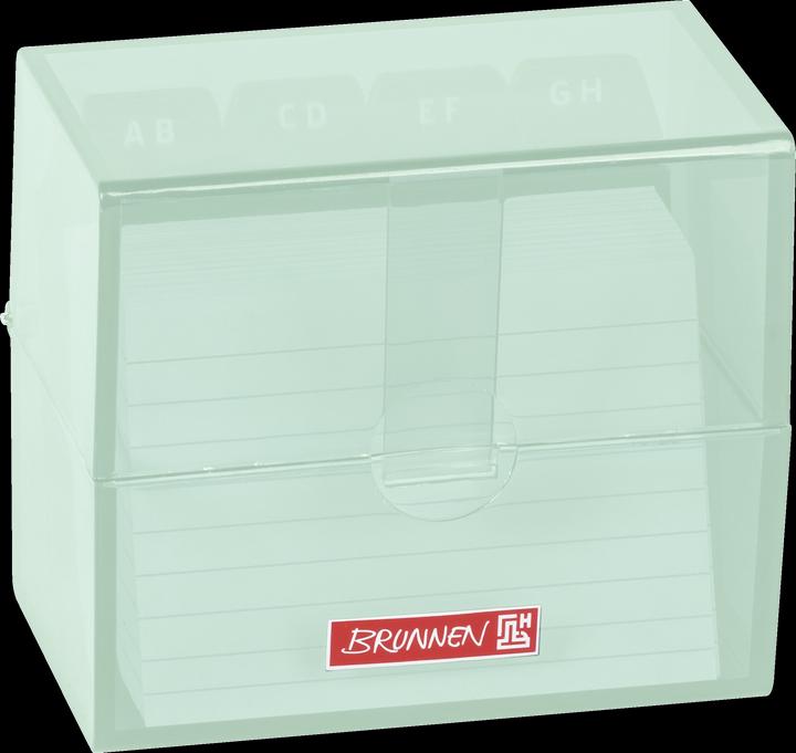 Produktbild Karteikasten Colour Code gefüllt | 85×75×48 mm, A8, mint