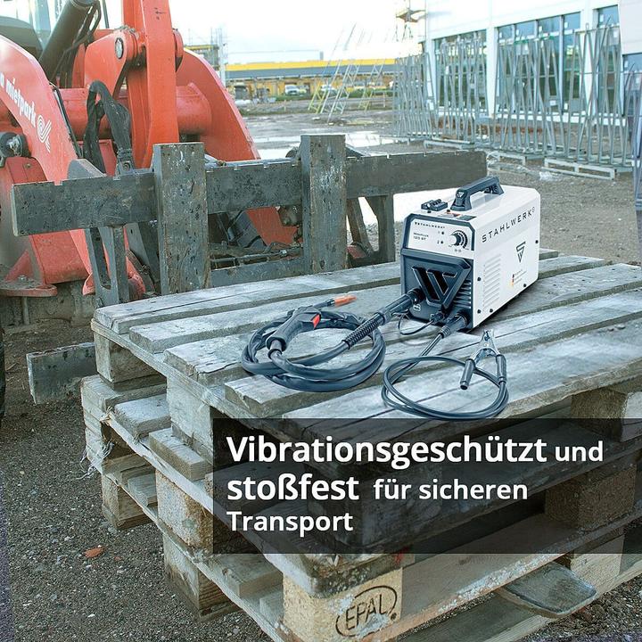 Produktbild Stahlwerk Schweissgerät Mini FLUX 120 ST mit ARC | MMA-Funktion mit 120 Ampere