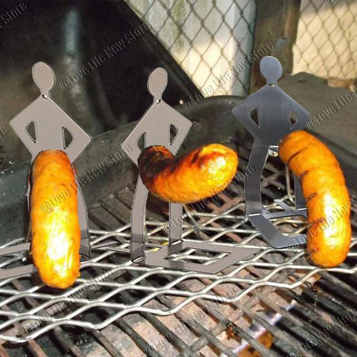 Produktbild Ueli Express Grill BBQ Wurst Halter Bratwurst Halterung Ständer