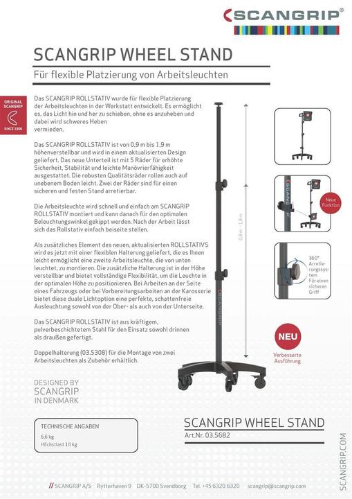 Productafbeelding BFS KIES rollende standaard