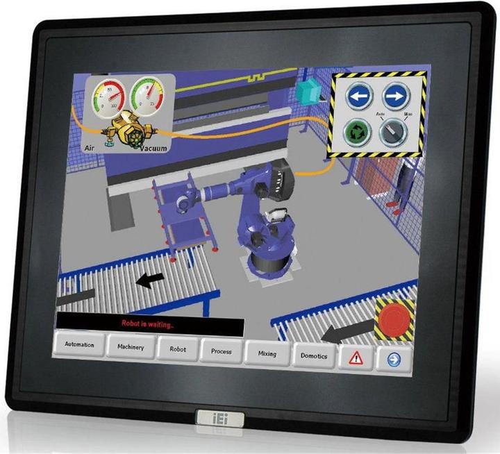 Produktbild Moxa 12" LCD MONITOR, TOUCH, PROJEC