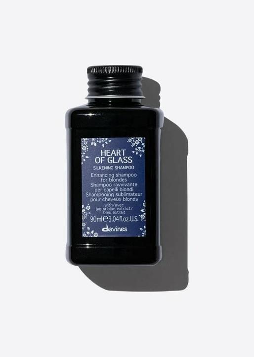 Actual product image Davines Heart of Glass - Silkening Shampoo (90 ml, Silver shampoo)