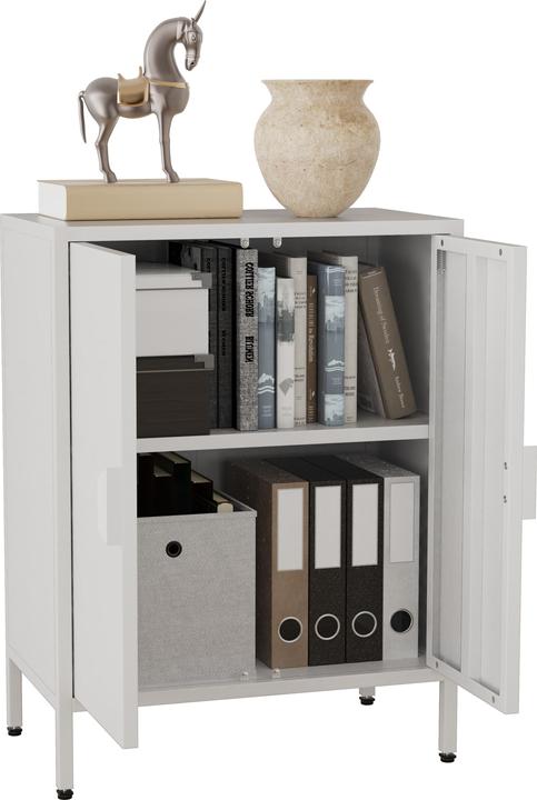 Produktbild VCM Stahl Kommode Sideboard Flokas S (80 x 60 x 35 cm)