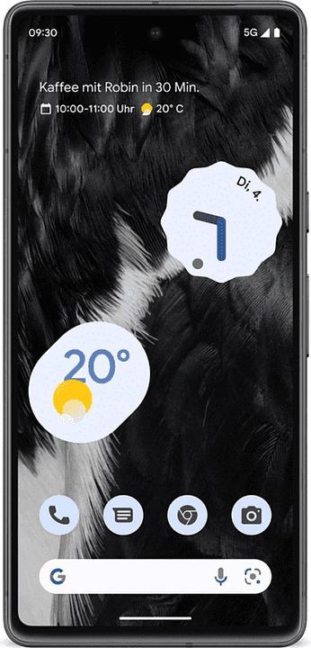Immagine prodotto Google Pixel 7 (256 GB, Obsidian, 6.30", SIM + eSIM, 50 Mpx, 5G)