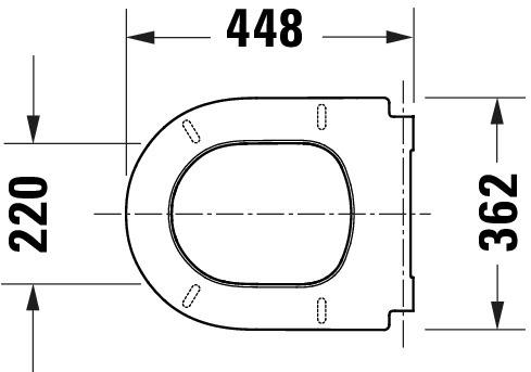 Nährwerte und Zutaten Duravit Universal WC Sitz Sortiment WC-Sitz
