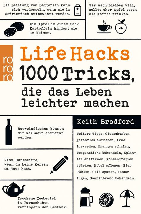 Produktbild Life Hacks (Deutsch, Keith Bradford, 2015)