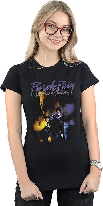 Immagine prodotto Prince Maglietta da donna/ragazzo in cotone Purple Rain (S)