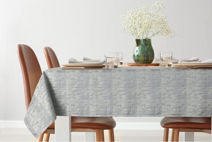 Image du produit Eurofirany Nappe jacquard ALINA avec motif de tissu discret et délicat, 140 x 180 cm (140 x 180 cm)