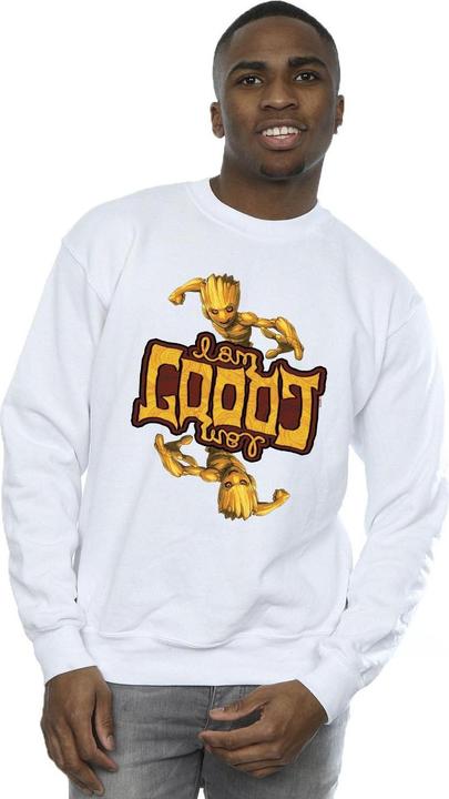 Actual product image Mens Guardians Of The Galaxy Groot Inverted Grain Sweatshirt (4XL)